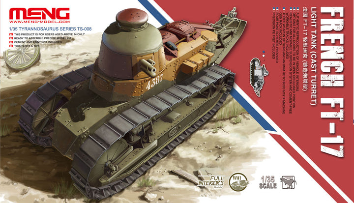 1/35 French FT-17 Light Tank (Cast Turret)_13