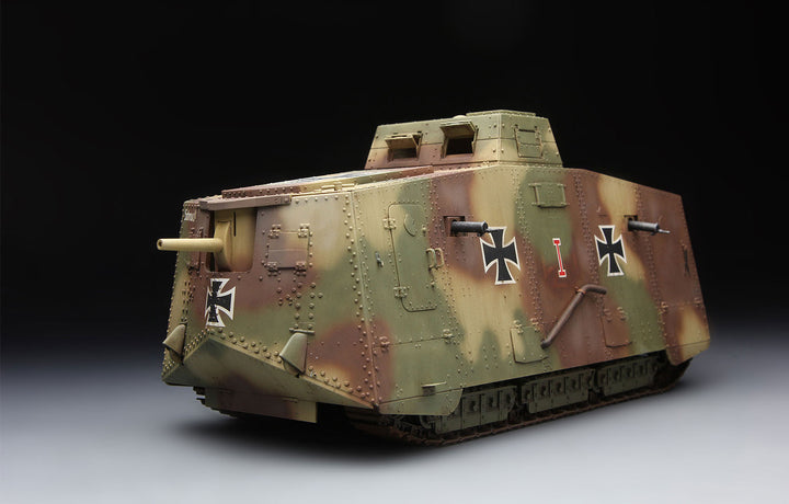 1/35 German A7V Tank (Krupp) Plastic Model Kit_2