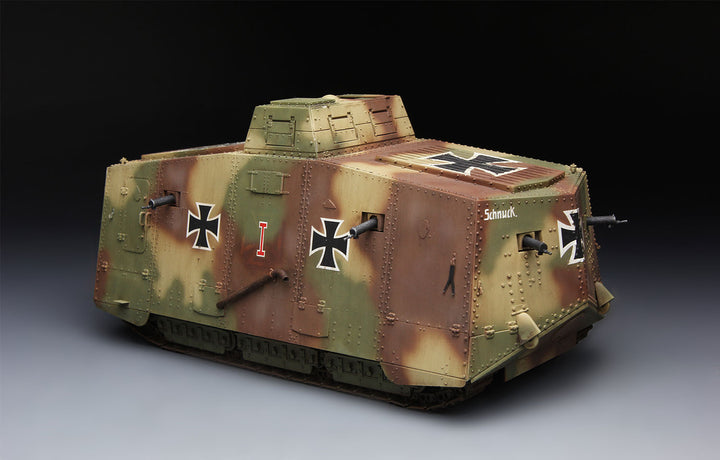 1/35 German A7V Tank (Krupp) Plastic Model Kit_3