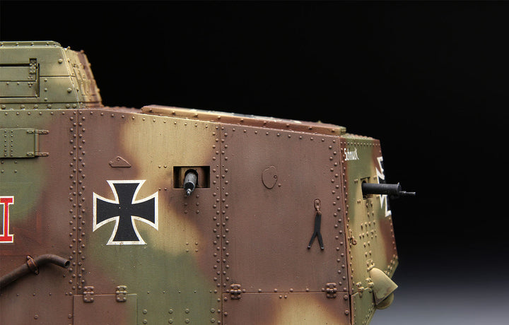 1/35 German A7V Tank (Krupp) Plastic Model Kit_4