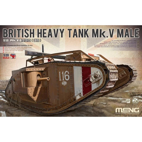 1/35 British Heavy Tank Mk.V Male