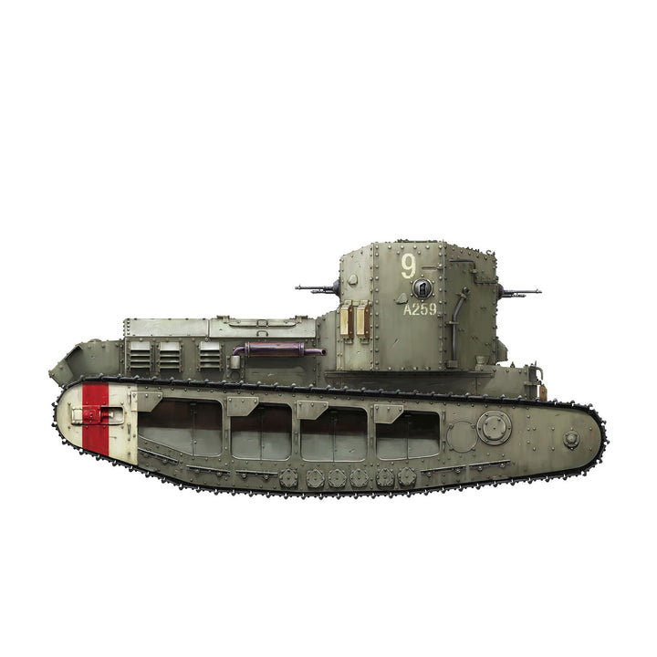 1/35 British Medium Tank Mk.A Whippet Plastic Model Kit_10