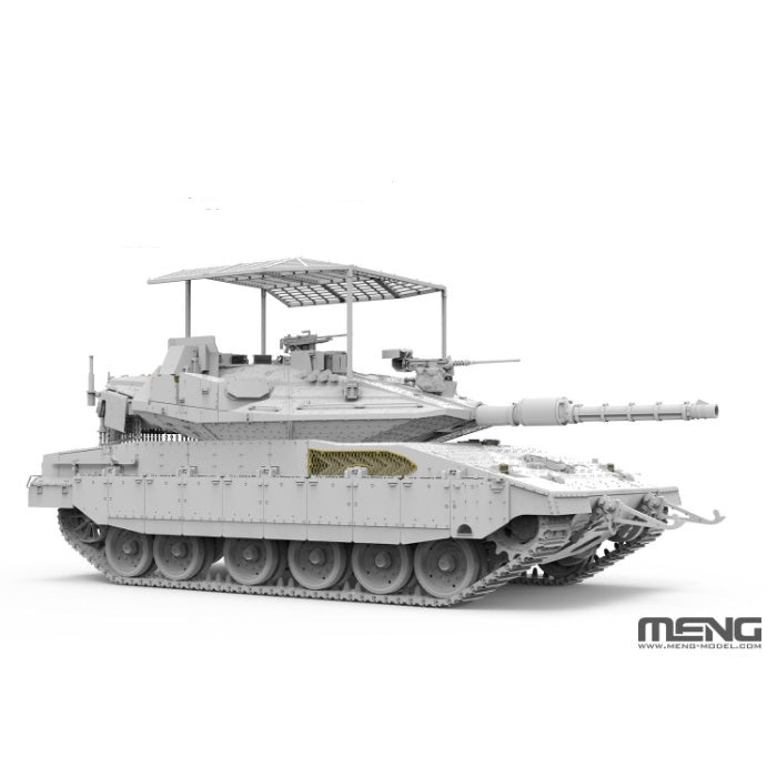 1/35 Merkava Mk.4M with Roof-Mounted Slat Armour Plastic Model Kit