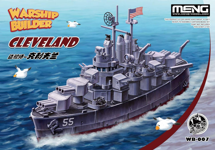 Warship Builder Cleveland (Cartoon Model)_3