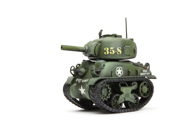 U.S. Medium Tank M4A1 Sherman (Cartoon Model) Plastic Model Kit_1