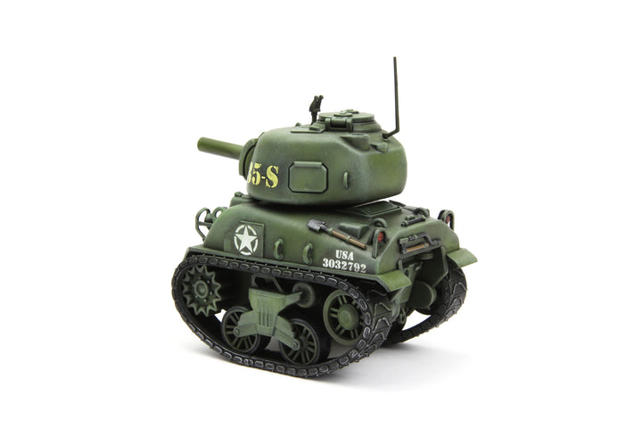 U.S. Medium Tank M4A1 Sherman (Cartoon Model) Plastic Model Kit_2