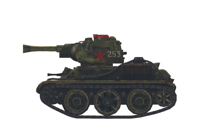 Soviet Medium Tank T-34/76(Cartoon Model)_5