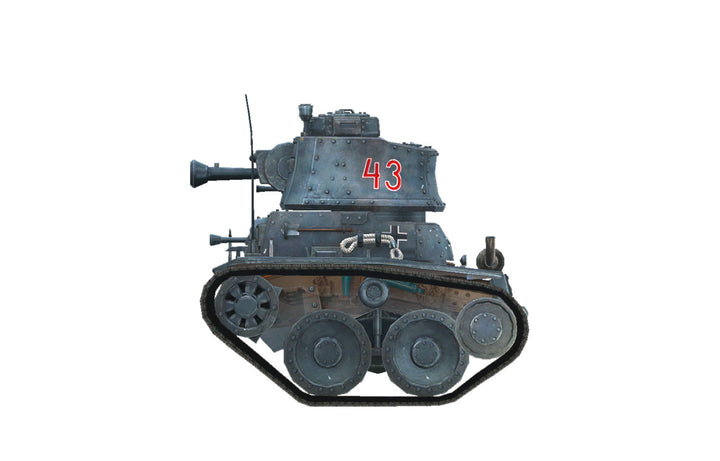 German Light Panzer 38(T) (Cartoon Model)_5