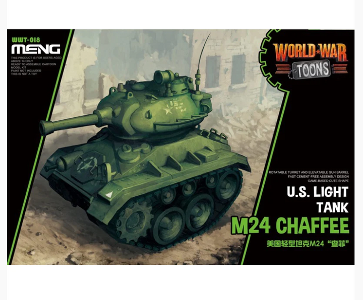 U.S. Light Tank M24 Chaffee (Cartoon Model)_3