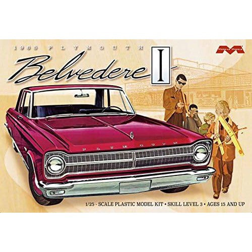 1/25 1965 Plymouth Belvedere Plastic Model Kit