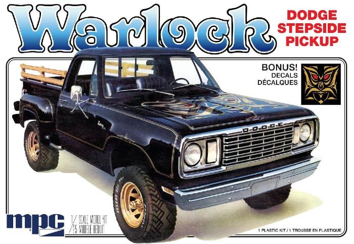 1/25 1977 Dodge Warlock Pickup 2T Plastic Model Kit