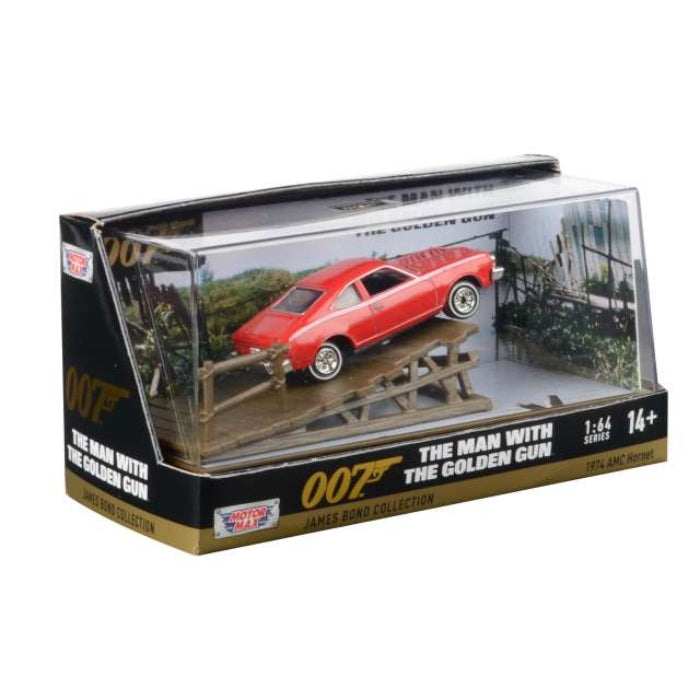 3" 1974 AMC Hornet "The Man with the Golden Gun" James Bond Diorama Movie