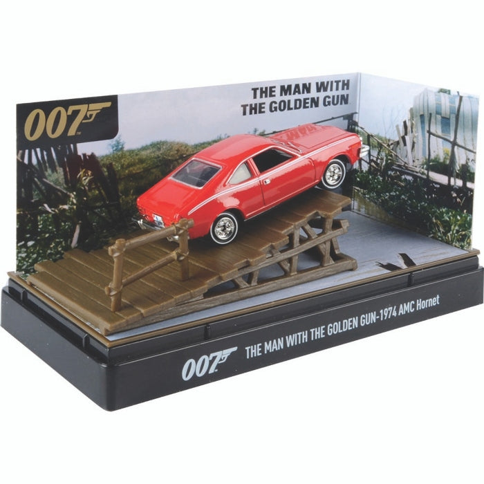 3" 1974 AMC Hornet "The Man with the Golden Gun" James Bond Diorama Movie