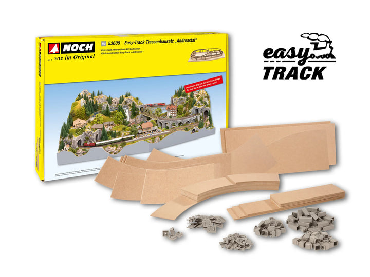 HO Easy Track Railway Route Kit Andreastal_2