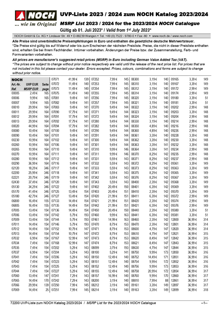 MSRP List for NOCH Catalogue 2023/2024_1