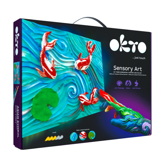 Sensory Art Creative Set: Koi Carps