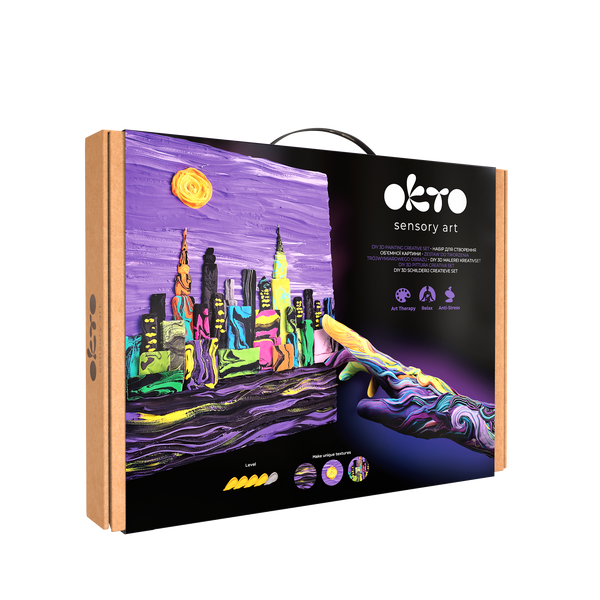 Sensory Art 3D Creative Set: New York Skyline