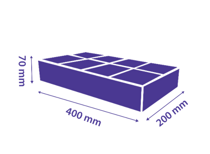 Wooden Organizer Box - 8 Cells