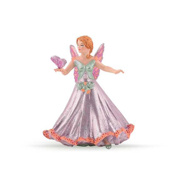 Pink Butterfly Elf Figurine