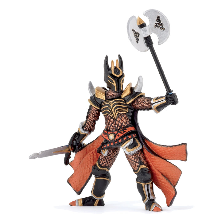 Knight with A Triple Battle Axe Figurine_3