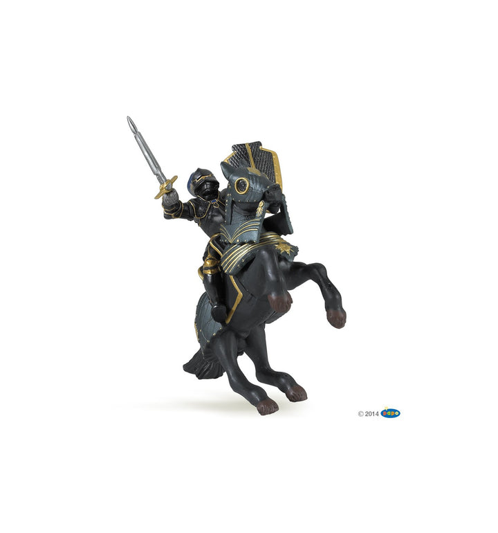 Knight in Black Armour Figurine_2