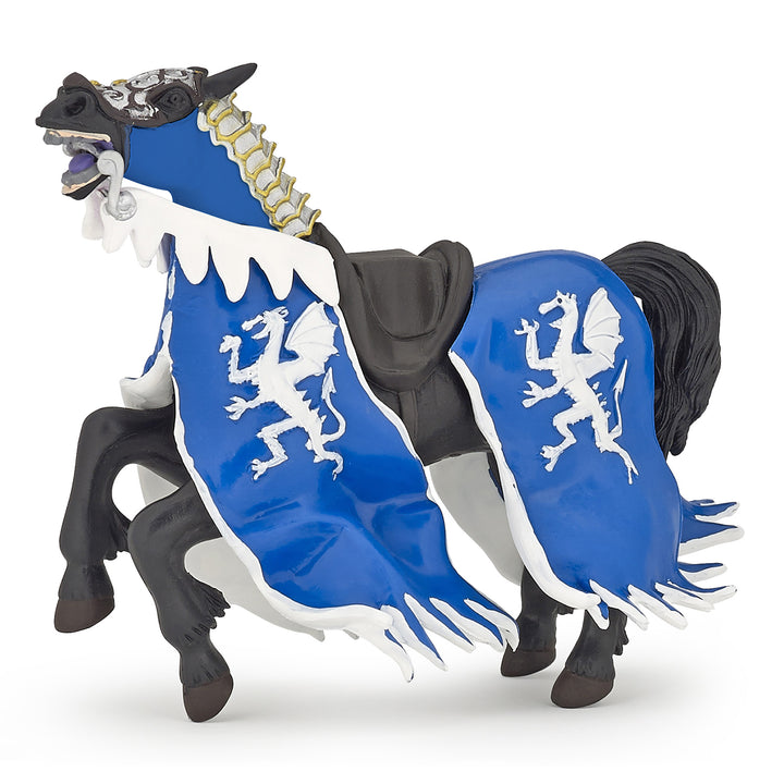 Blue Dragon King's Horse Figurine_2