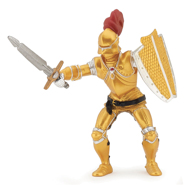 Knight in Gold Armour Figurine