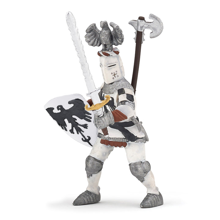 White Crested Knight Figurine_1