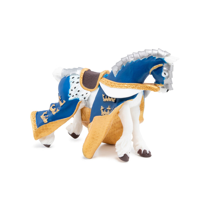 Blue King Arthur's Horse Figurine_3