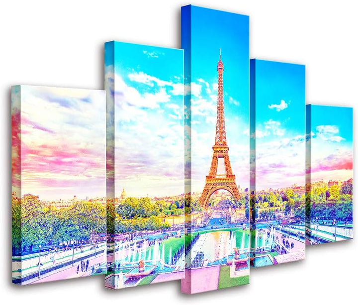 792pc Beautiful Paris Canvas Set Puzzle