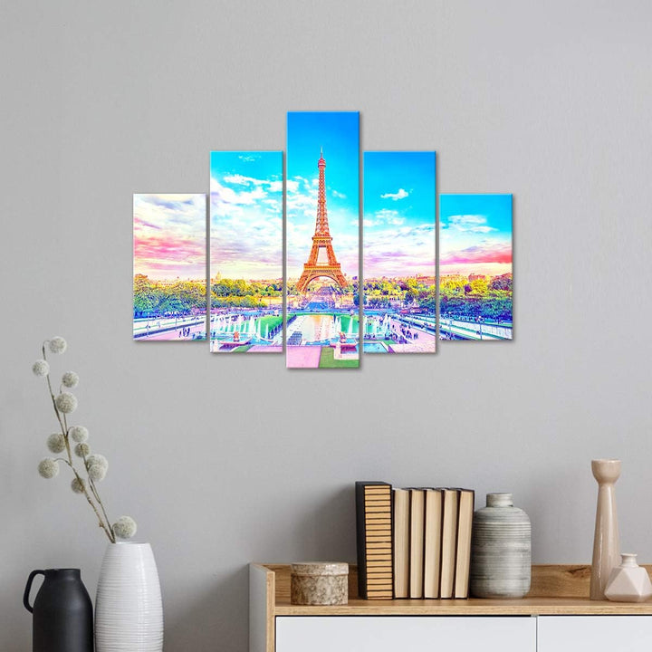 792pc Beautiful Paris Canvas Set Puzzle