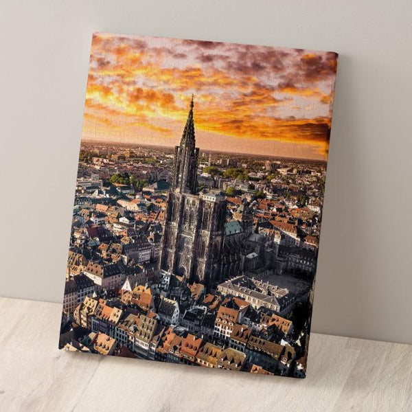 366pc Strabourg Cathedral France Puzzle