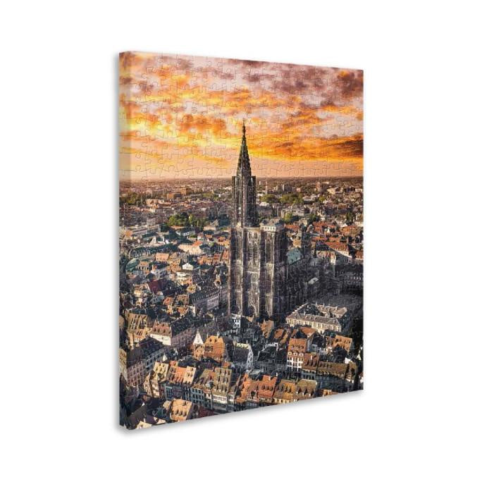 366pc Strabourg Cathedral France Puzzle