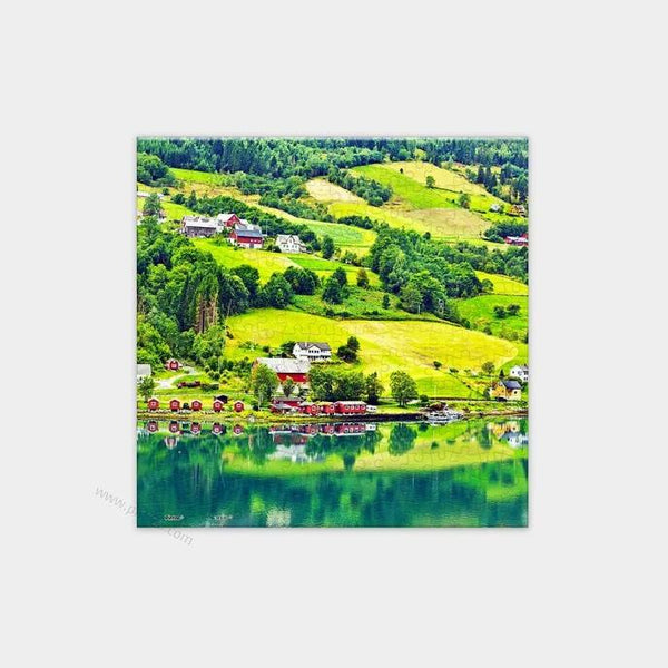 256pc Showpiece XS Olden Norwegian Fjords Puzzle