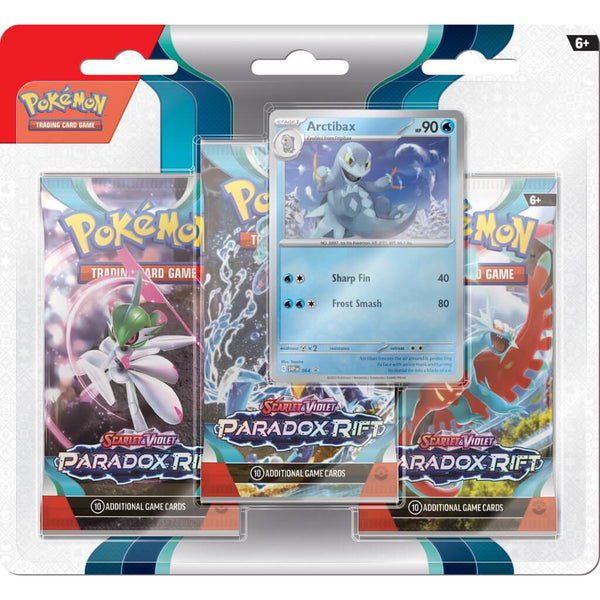 TCG Scarlet & Violet 4 Paradox Rift Three Booster Blister