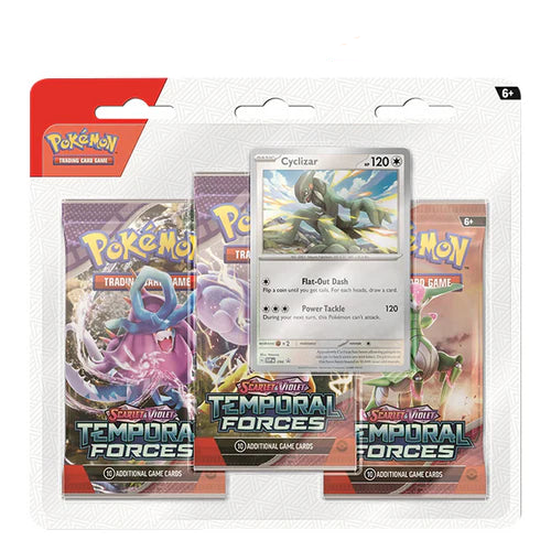 TCG Scarlet & Violet 5 Temporal Forces Three Booster Blister