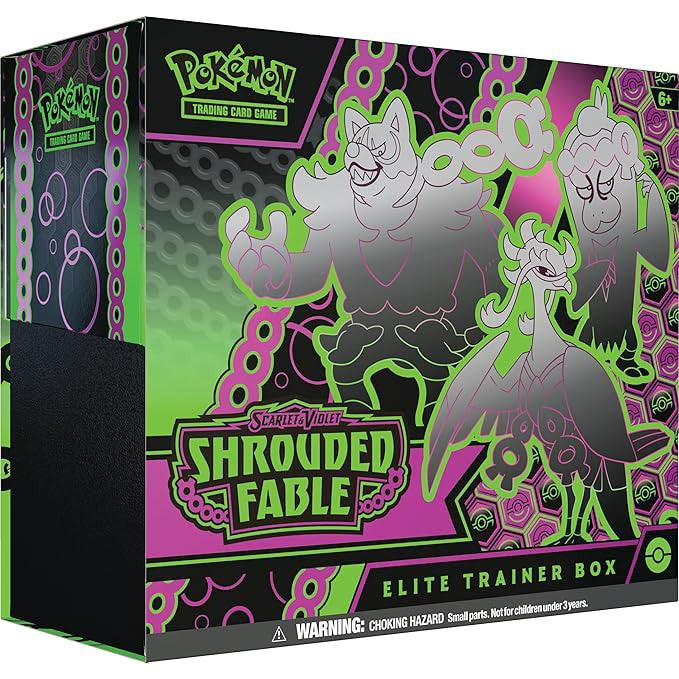 TCG Scarlet & Violet 6.5 Shrouded Fable Elite Trainer Box