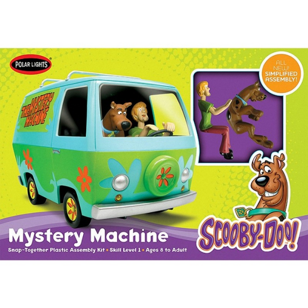 1/25 Scooby-Doo Mystery Machine SNAP (New Tool) Plastic Model Kit