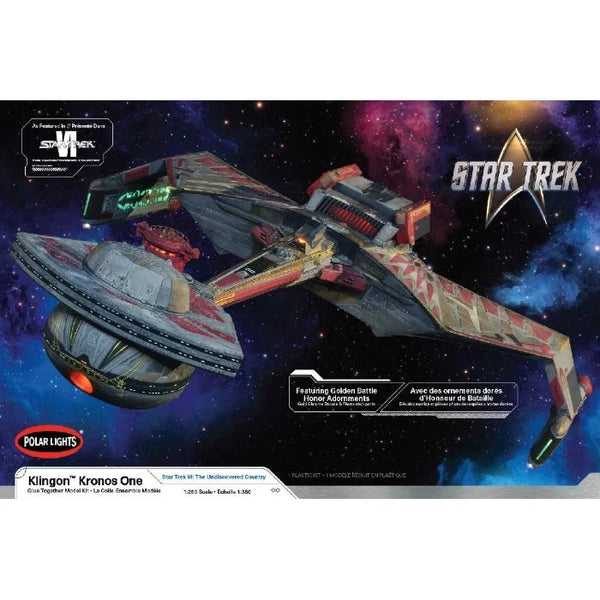 1/350 Star Trek 6: The Undiscovered Country Klingon Kronos One Plastic Model Kit