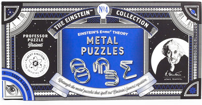 The Einstein Collection: E=Mc² Metal Puzzles_5