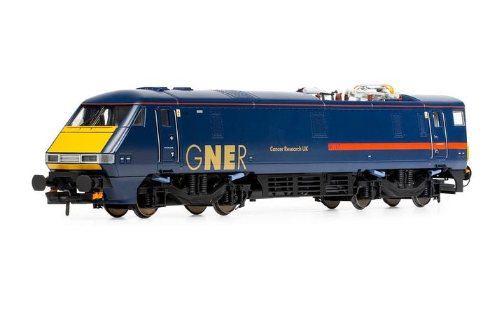 OO GNER Class 91 BO-BO 91117 'Cancer Research UK' - Era 10-2