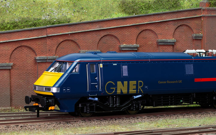 OO GNER Class 91 BO-BO 91117 'Cancer Research UK' - Era 10-6