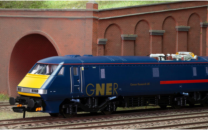 OO GNER Class 91 BO-BO 91117 'Cancer Research UK' - Era 10-8