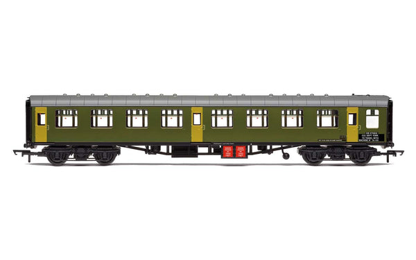 OO BR Departmental EX-MK1 SK Ballast Cleaner Train Staff Coach DB 975802 - Era 7_1