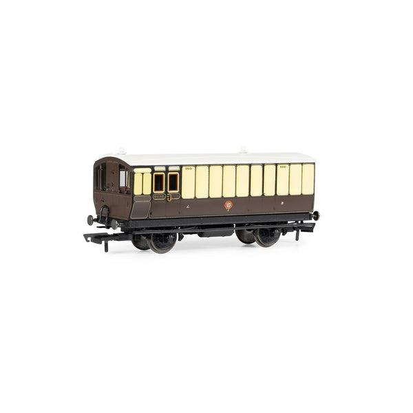 GWR 4 WHEEL COACH PASSENGER BRAKE 505  ERA 2/3