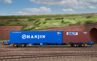 DAL & Hanjin, Container Pack, 1 x 20 and 1 x 40 Containers  Era 11