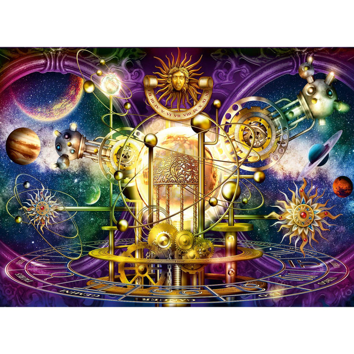 500pc Golden Solar System Puzzle