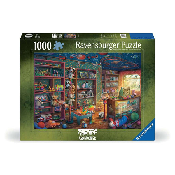 1000pc Abandoned: Tattered Toy Store Puzzle