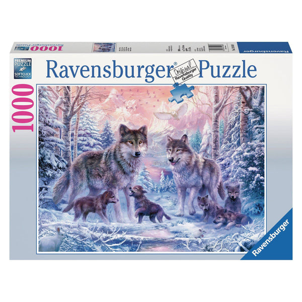 1000pc Arctic Wolves Puzzle