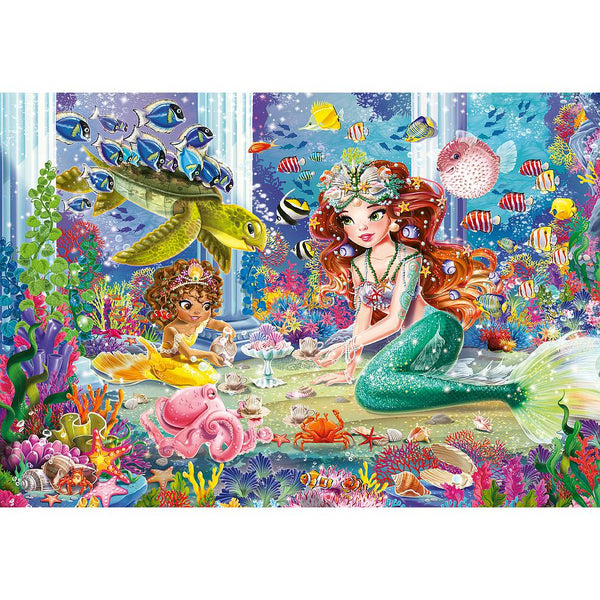 2x24pc Mermaid Tea Party Puzzle